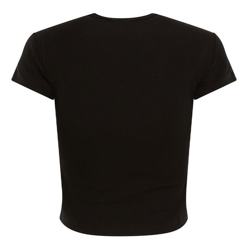 Women's Black Script C Baby Tee | Center Court, the official Cavs