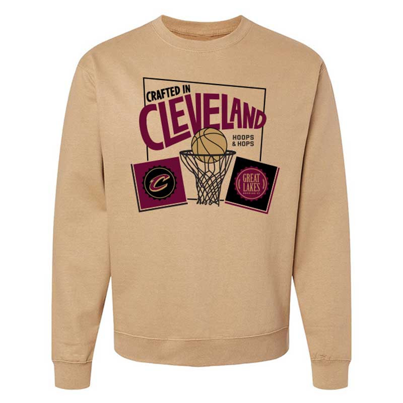 Cavs x Great Lakes Brewing Co Crewneck | Center Court, the