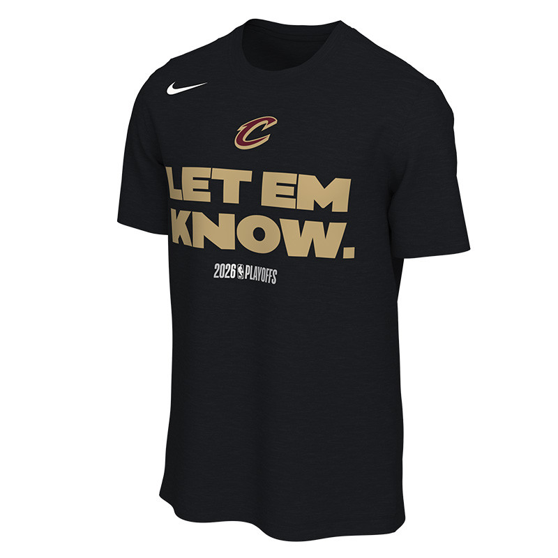 Nike Black Mantra Playoffs Tee | Center Court, the official Cavs
