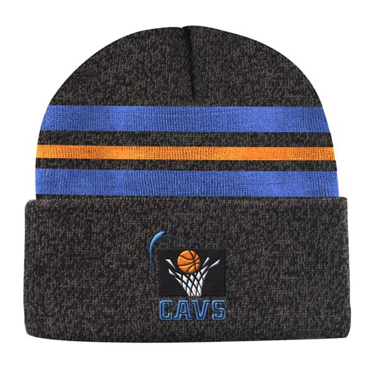 90s Retro Team Stripes Knit Hat Cleveland Cavaliers