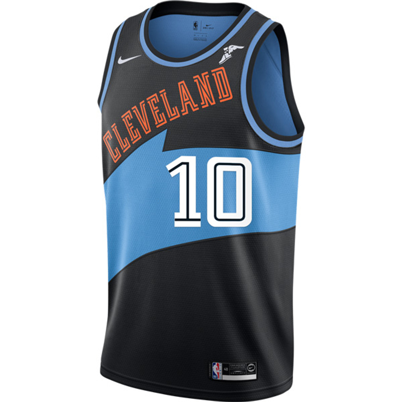 cavs orange and blue jersey