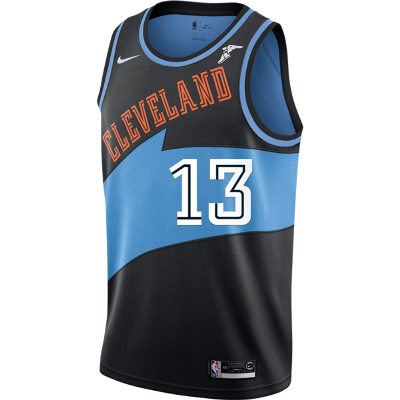 blue and orange cavs jersey