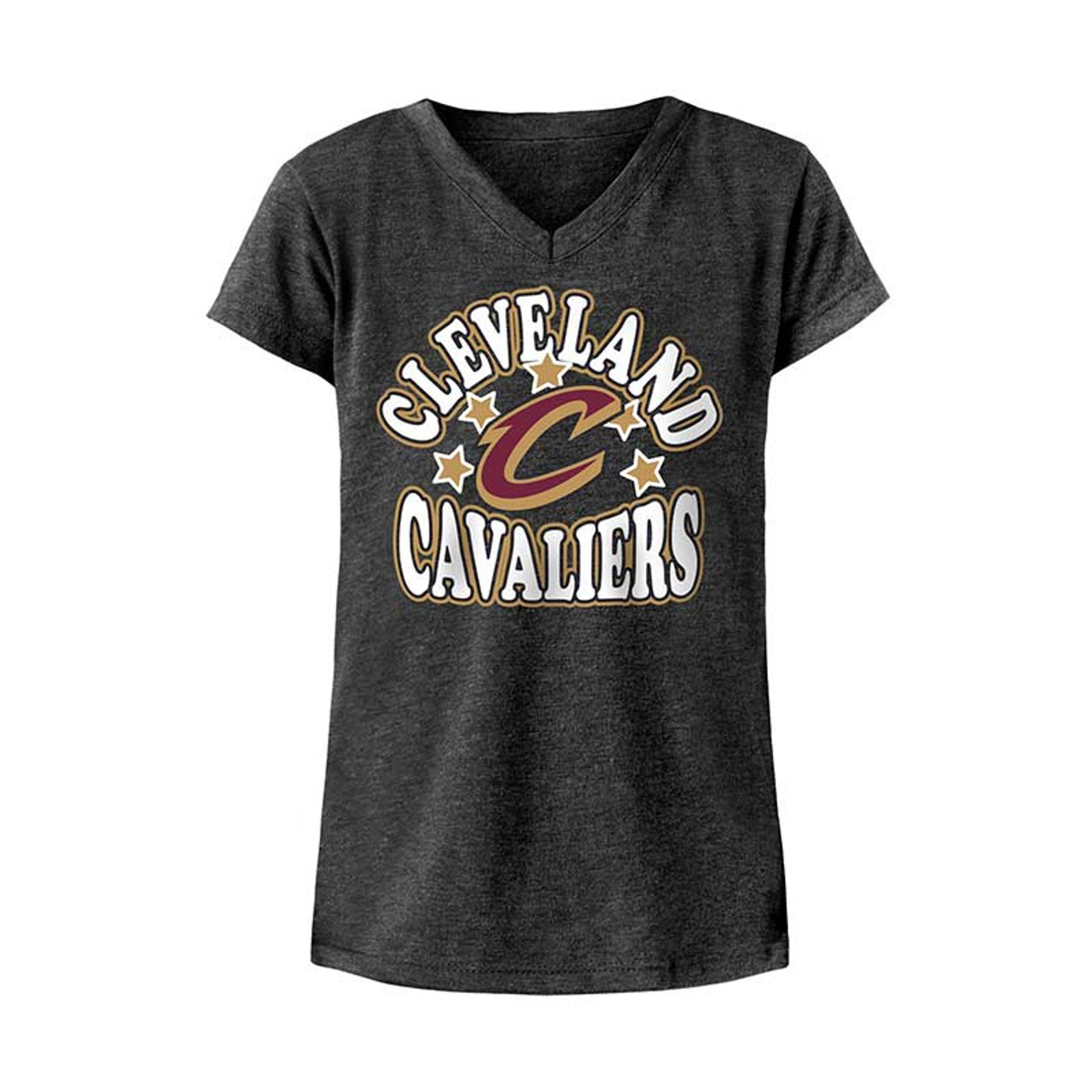 Big Kids Shooting Star V-Neck Tee | Cavs Team Shop