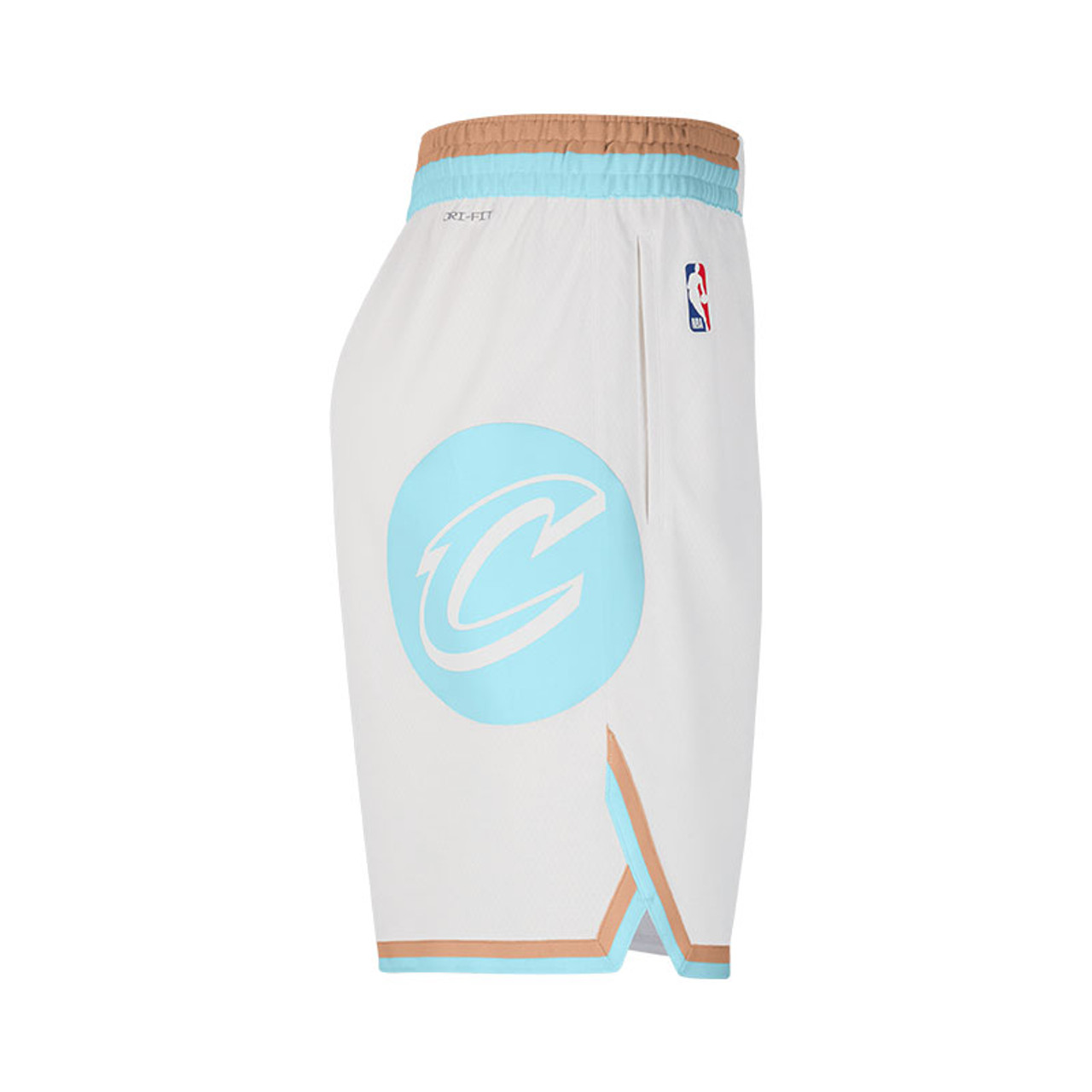 The Land White Swingman Shorts