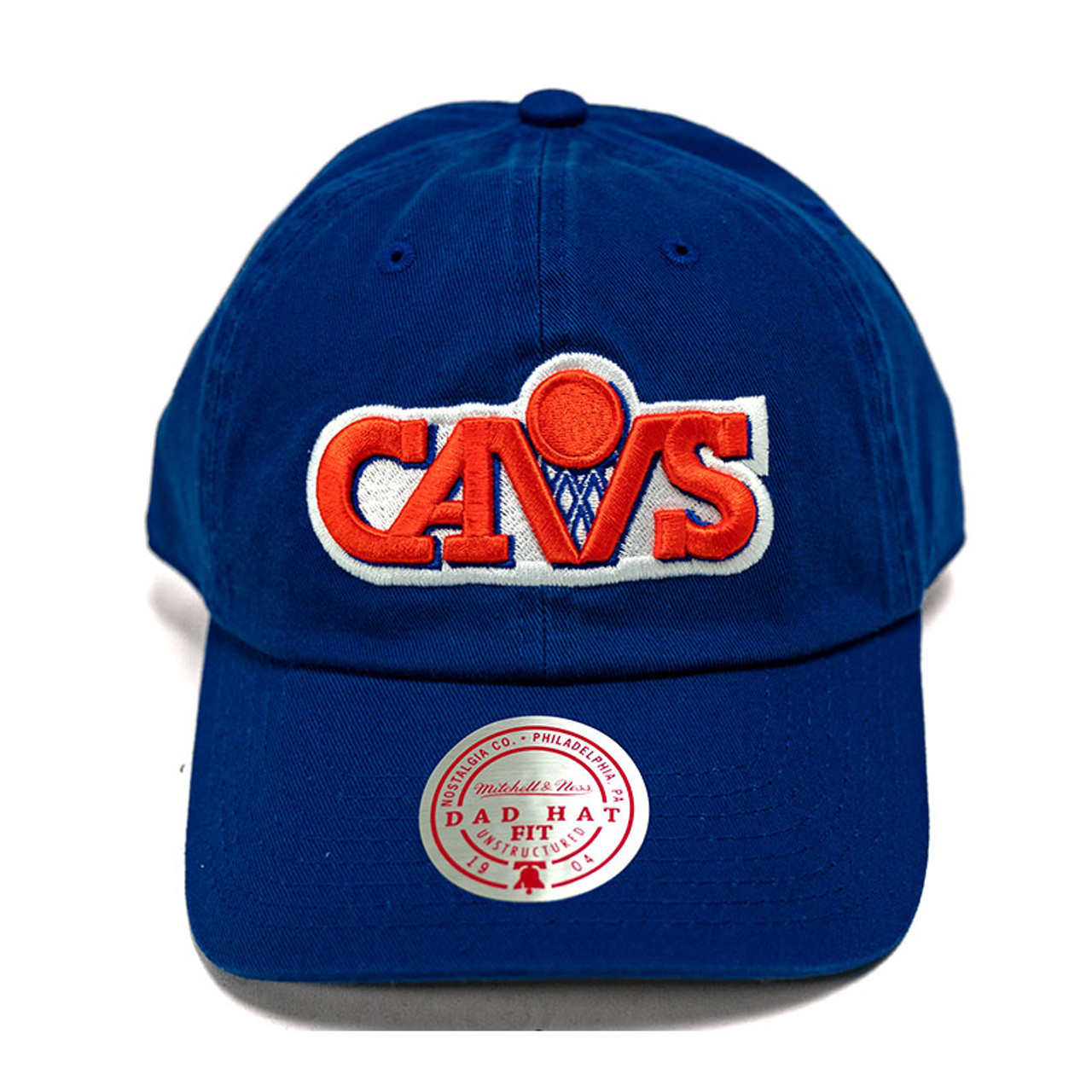 Vintage Cleveland Cavaliers Snapback Hat // AJD Two Tone 90s 