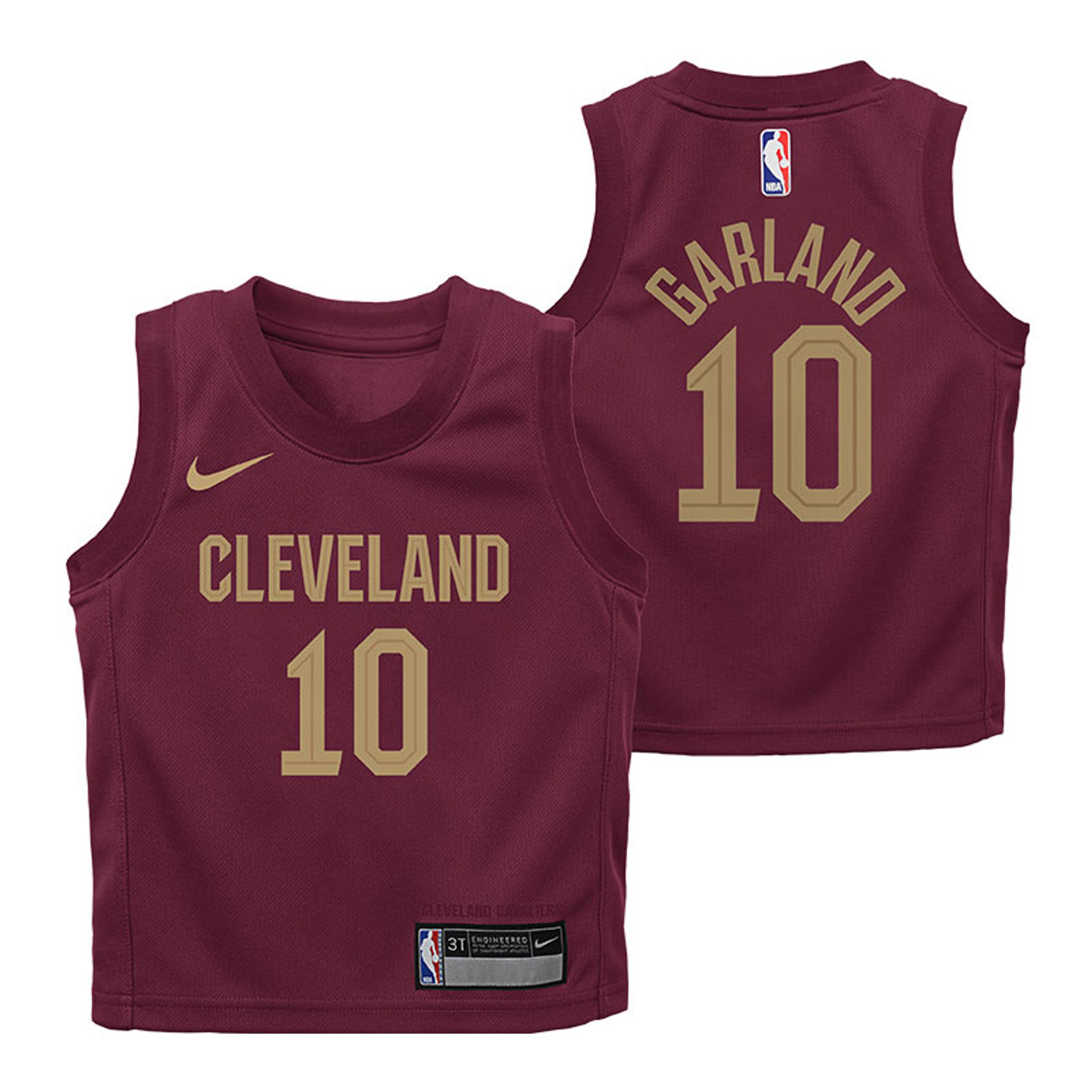 Outerstuff Infant Darius Garland Icon Replica Jersey in Wine Size 18 Mo | Cavaliers
