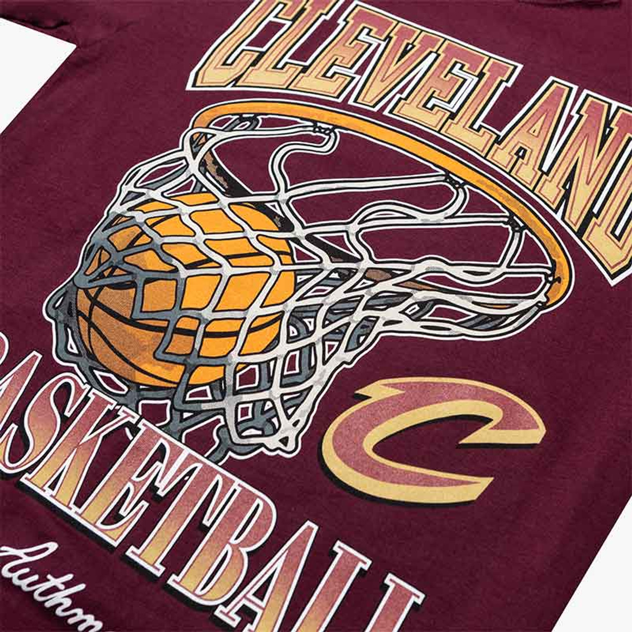AUTHMADE Basketball T-Shirt in Wine Size Large | Cavaliers