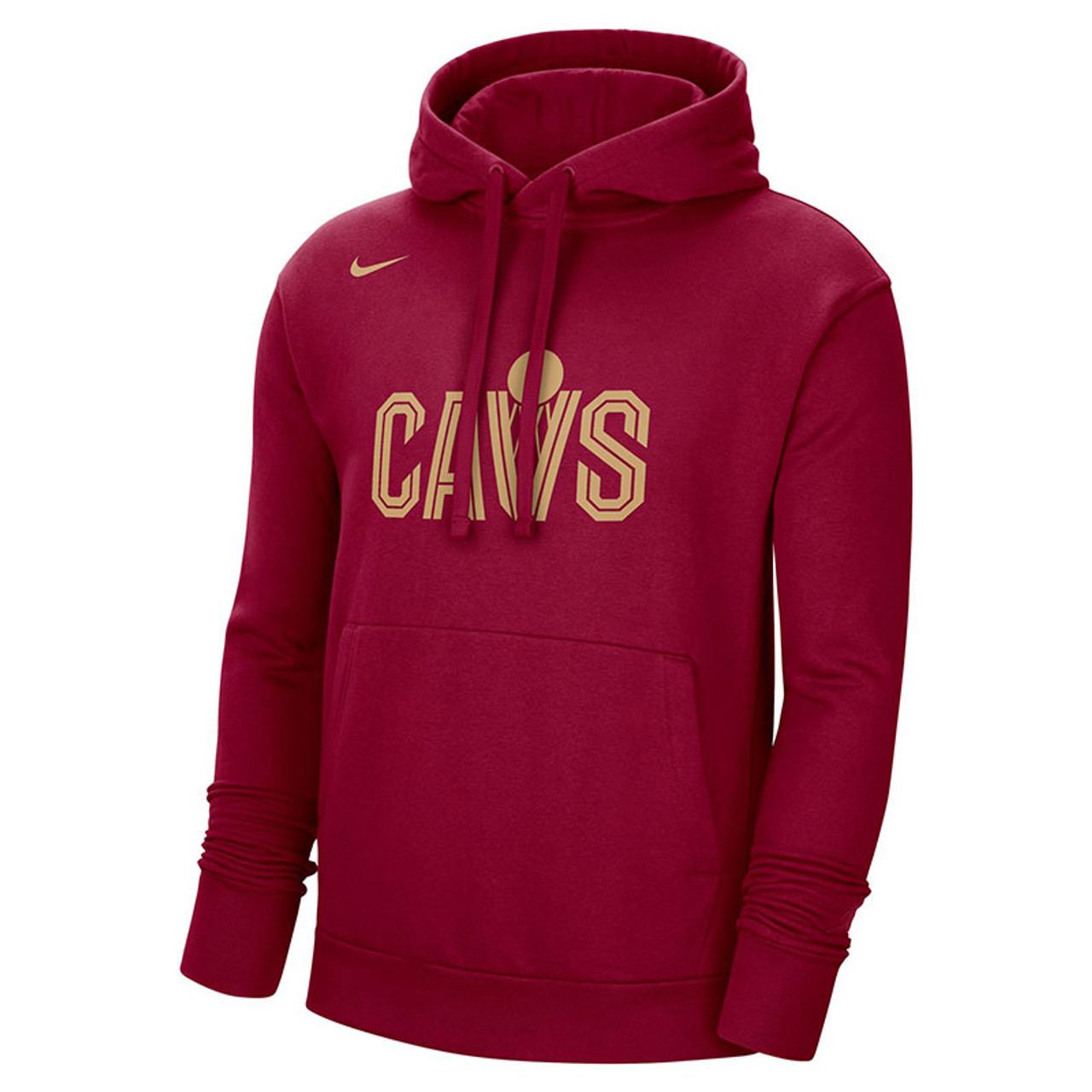 Nike Cleveland Cavaliers Logo Essential Hooded Pullover Red