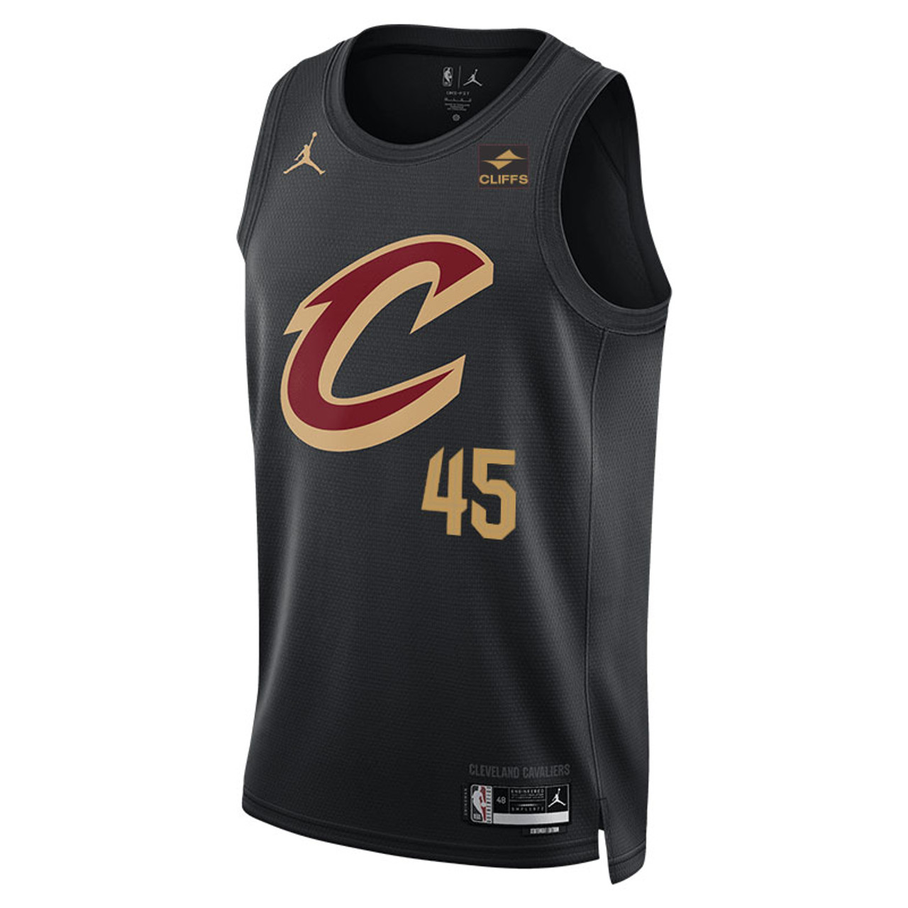 Cleveland cavs sales black jersey