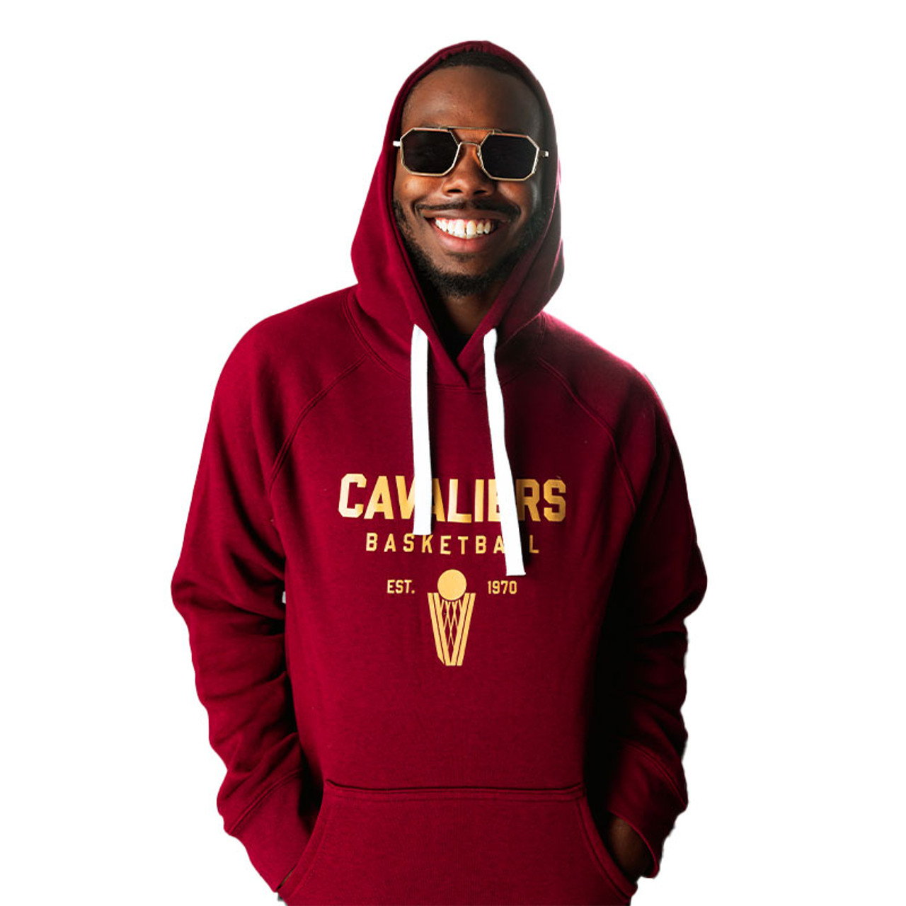 Sportiqe Wine New Cavs Hoodie Size Medium | Cavaliers