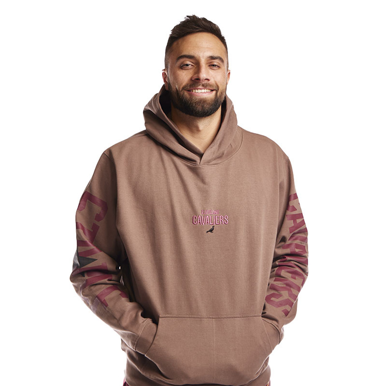 Staple Tan Hoodie Center Court the official Cavs Team Shop