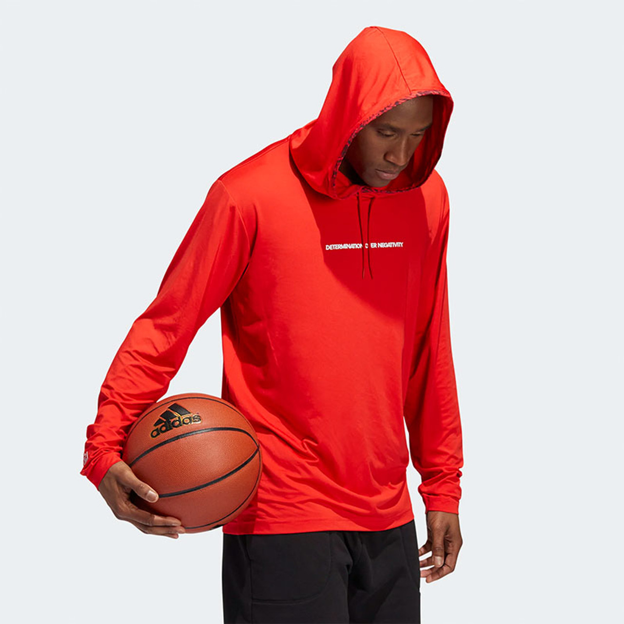 Donovan Mitchell Pullover Hoodie in Red