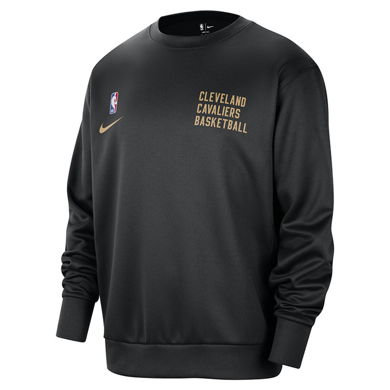 Nike Spotlight Black Crew Sweatshirt| Cavs Team Shop