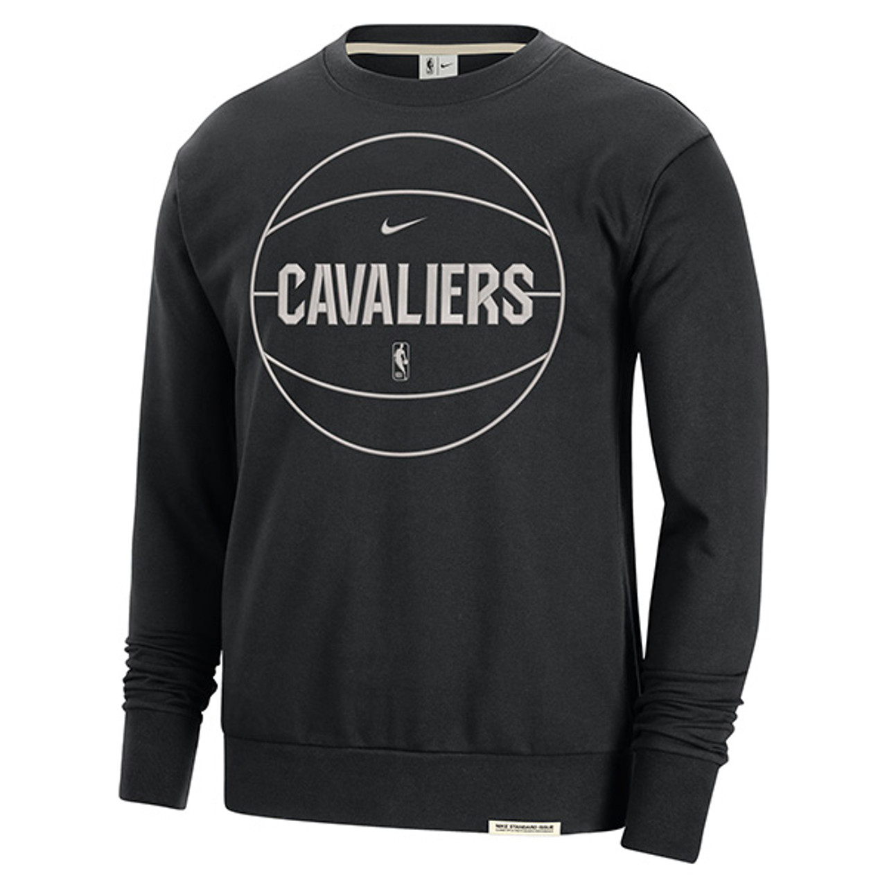 Nike Cavaliers Basketball Black Crew Sweatshirt | Center Court