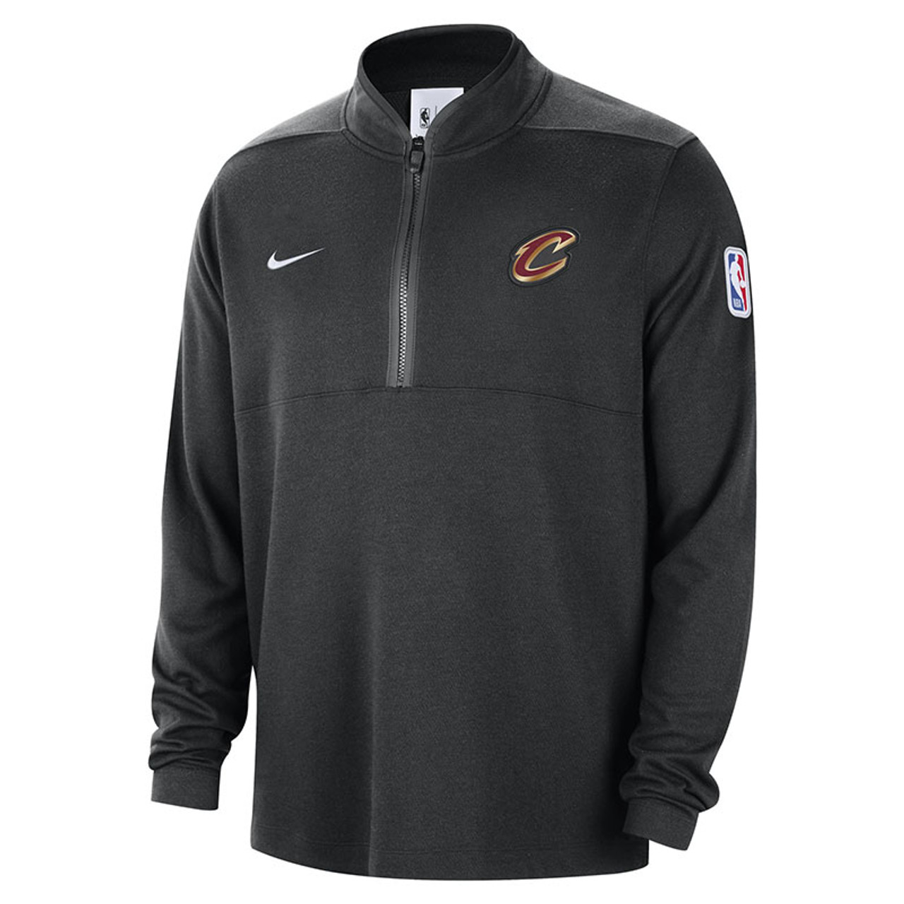 Nike Black Script C Quarter Zip | Center Court, the official Cavs