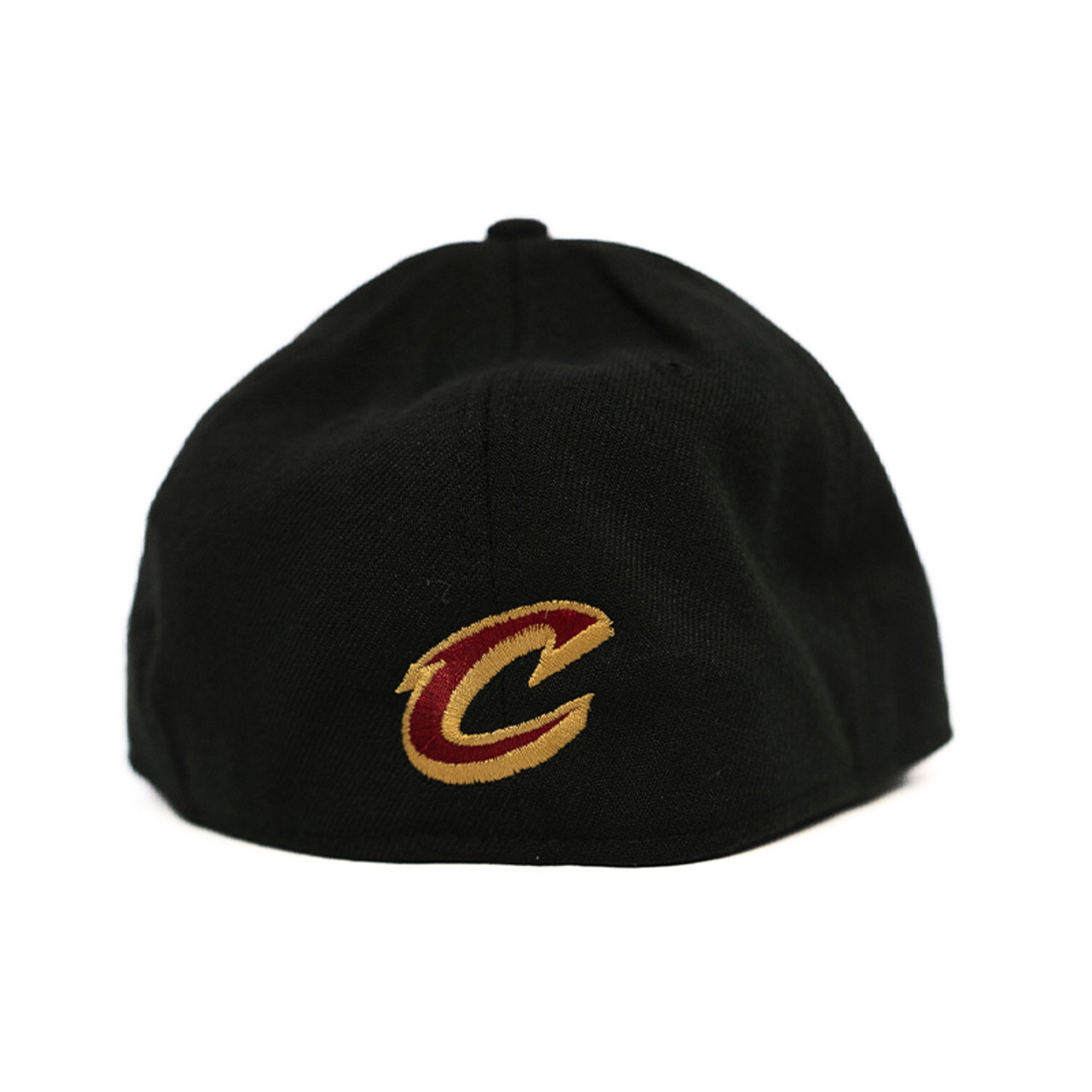 New Era V Net Black and Gold Fitted Hat Size 7 3/4 | Cavaliers