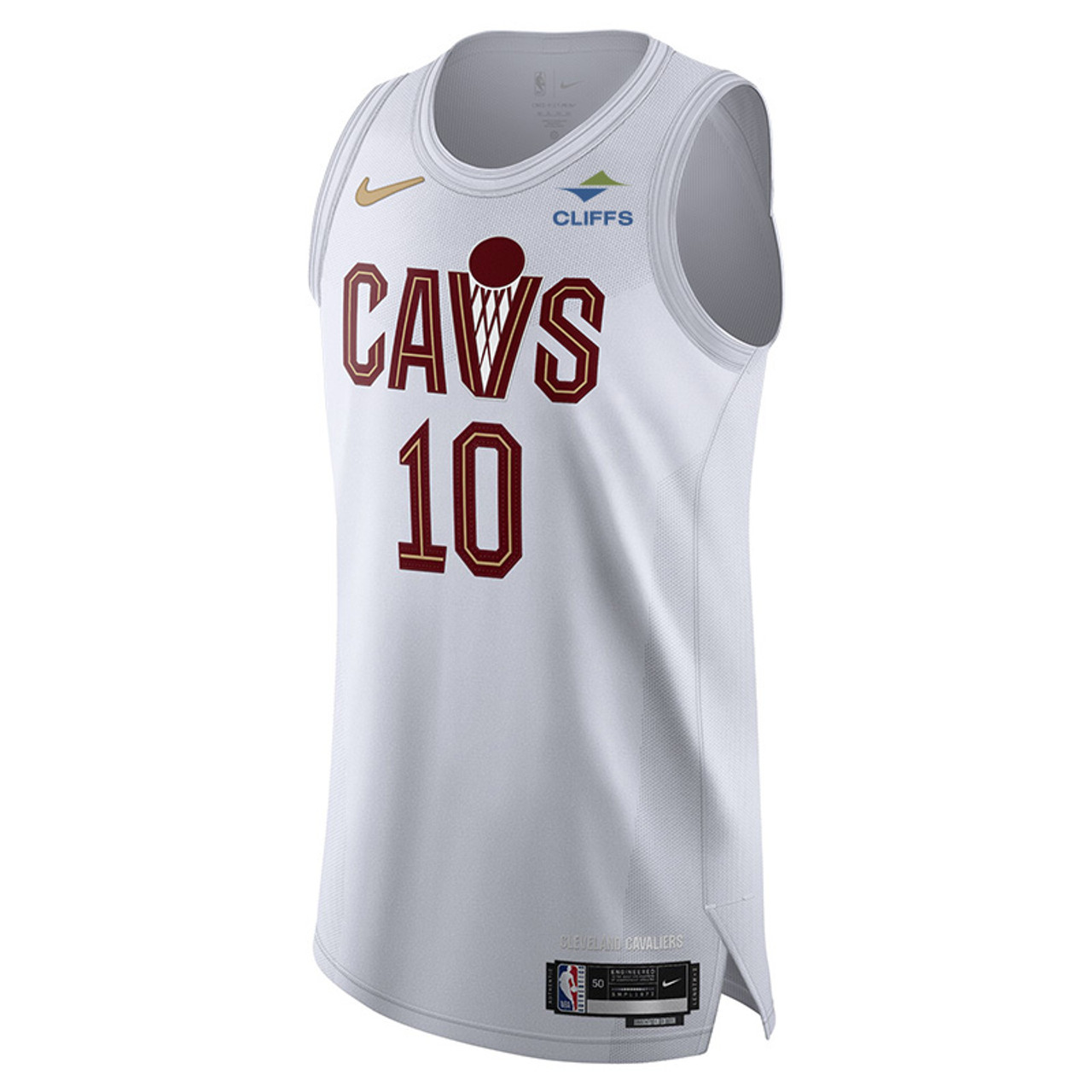 WHITE Darius Garland Association Authentic Jersey Cavs Team Shop