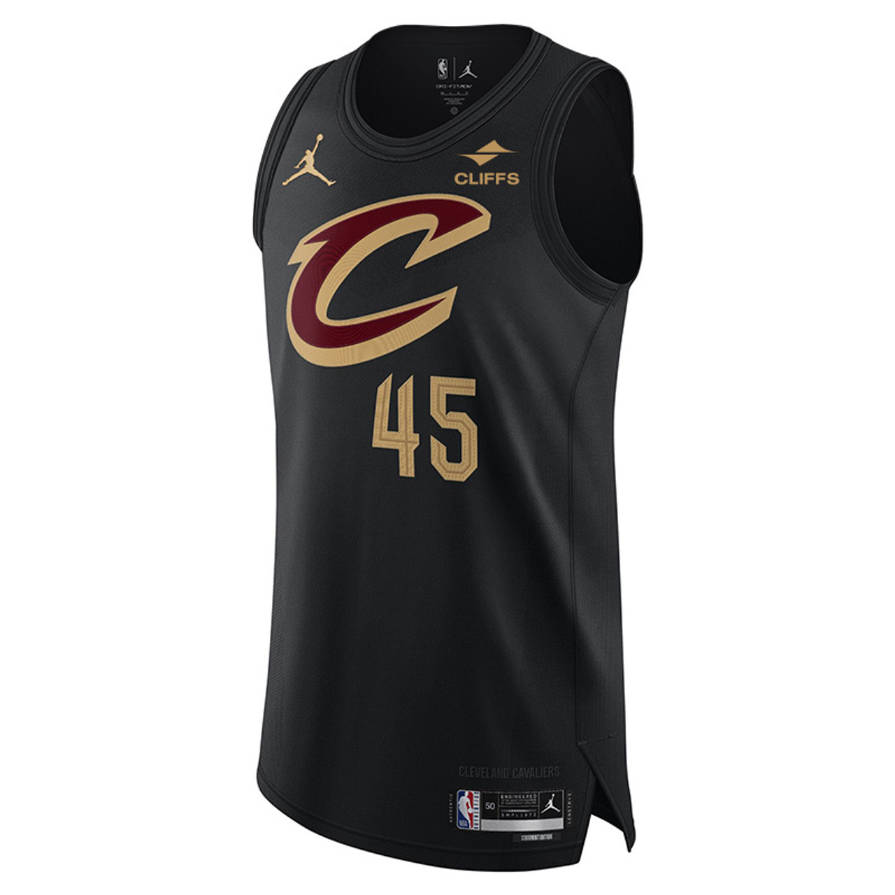 Nike Donovan Mitchell Statement Authentic Jersey in Black Size XL | Cavaliers