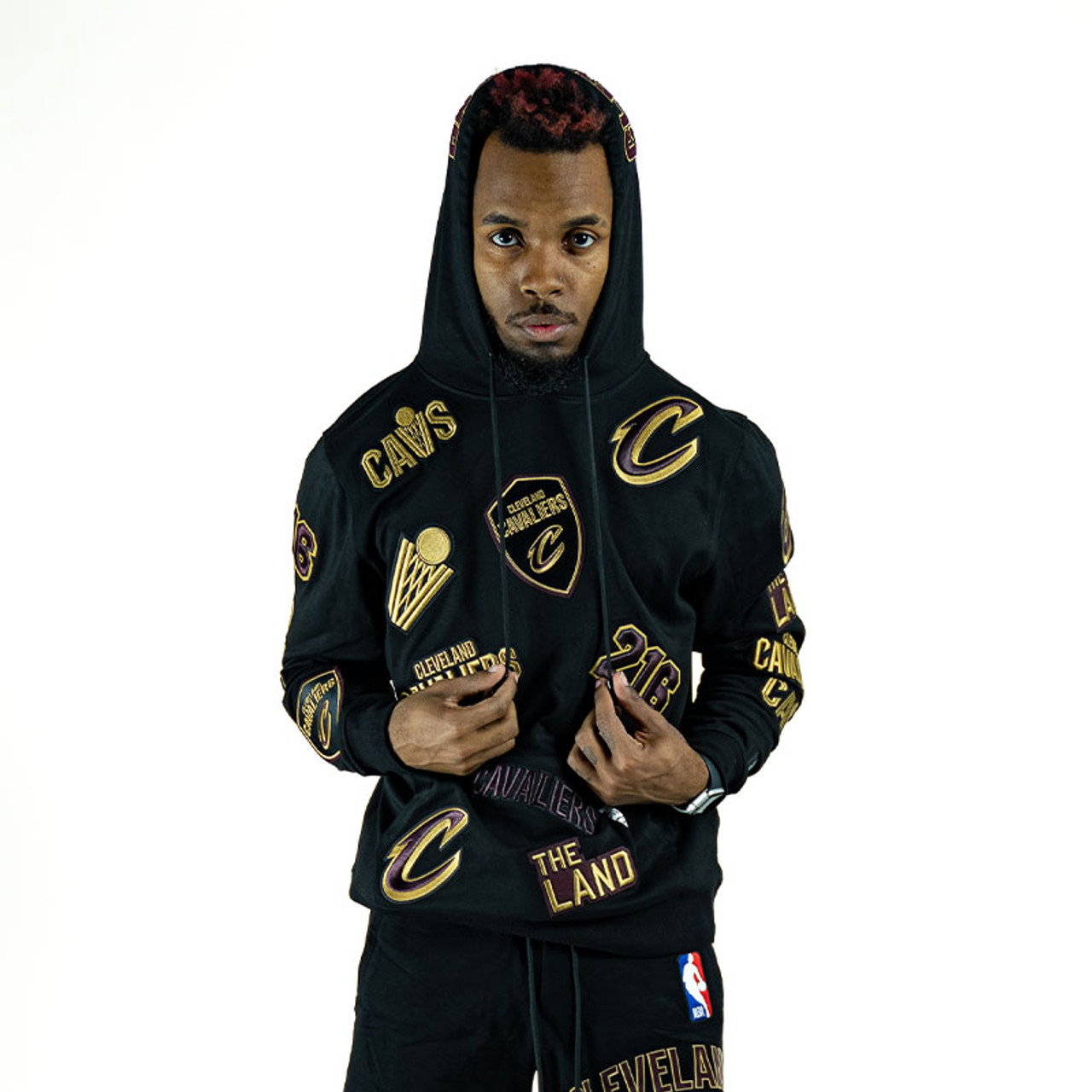 All Over Logo Hoodie Cavs Team Shop