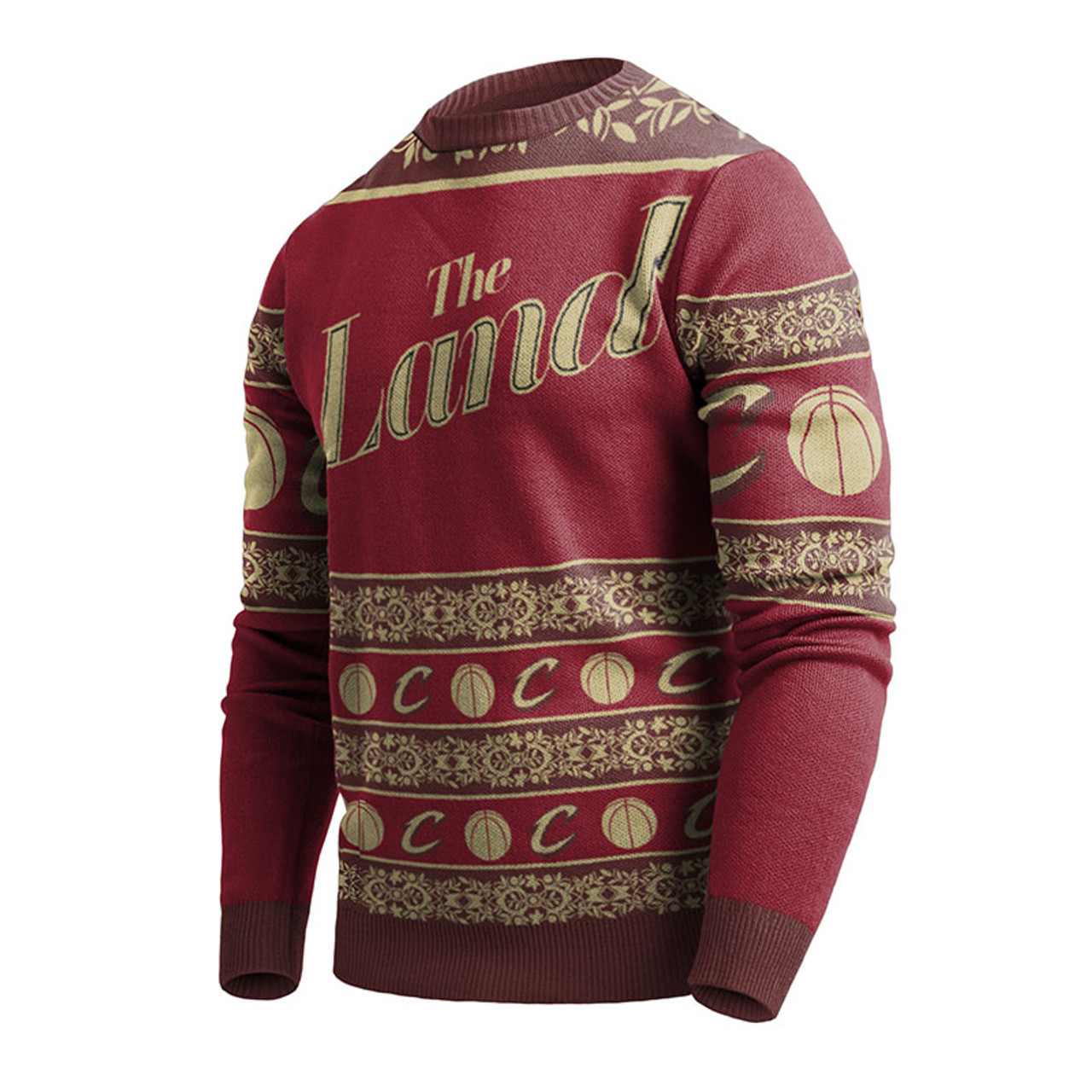 The Land Ugly Sweater  Center Court, the official Cavs Team Shop