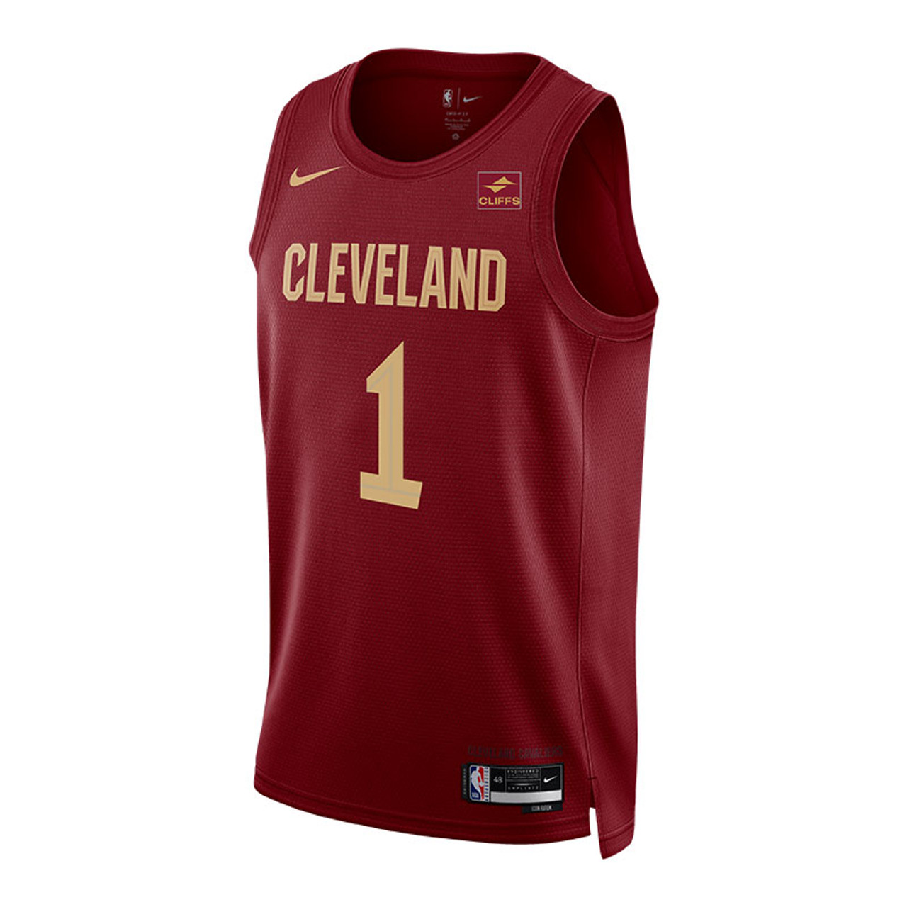 cleveland cavaliers throwback jersey black