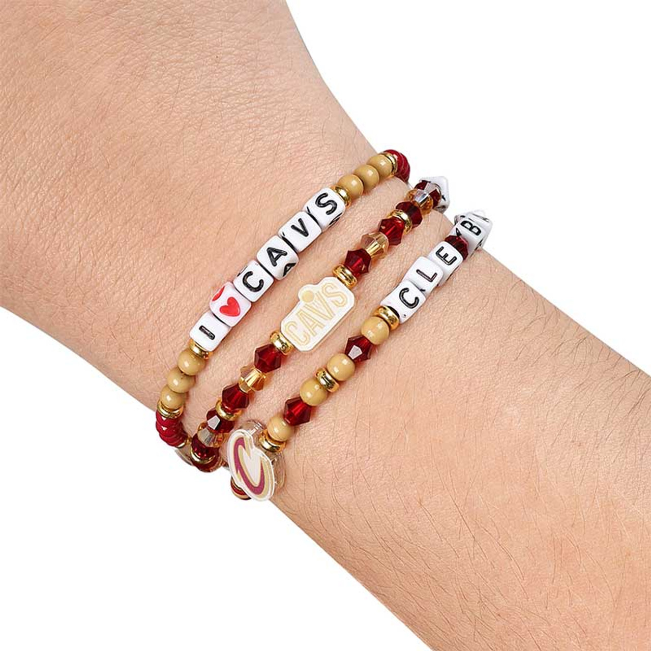 3-Pack Friendship Bracelets  Center Court, the official Cavs Team Shop