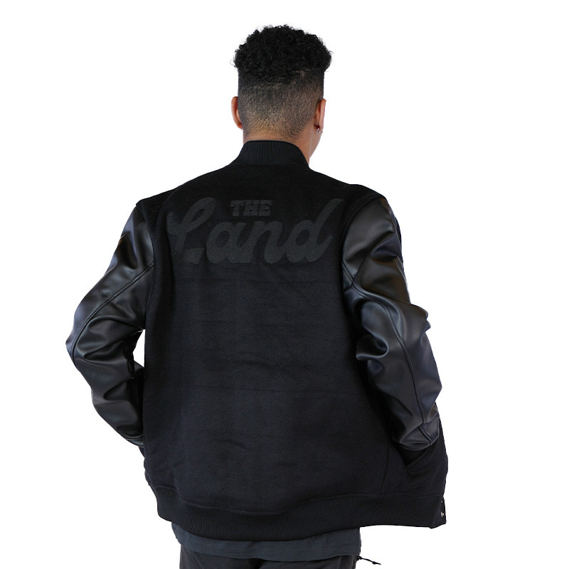 Varsity Jacket Back Mens New York Jets Satin Varsity Jacket | NFL