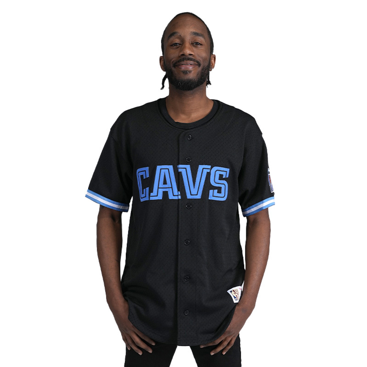 Mitchell & Ness 90s Mesh Button Down | Center Court, the