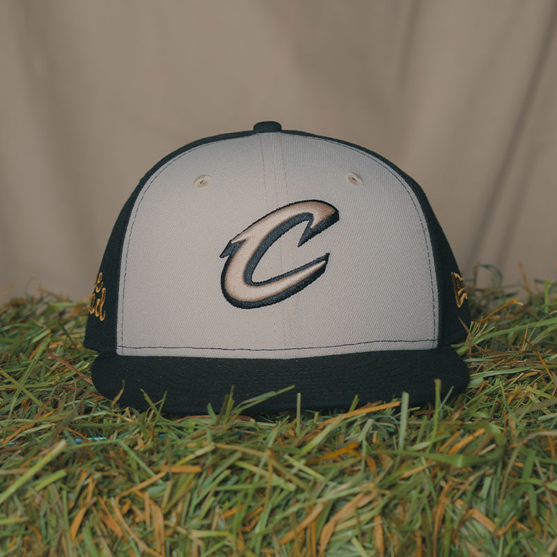 Land Collective Range Script C Fitted Hat | Center Court, the
