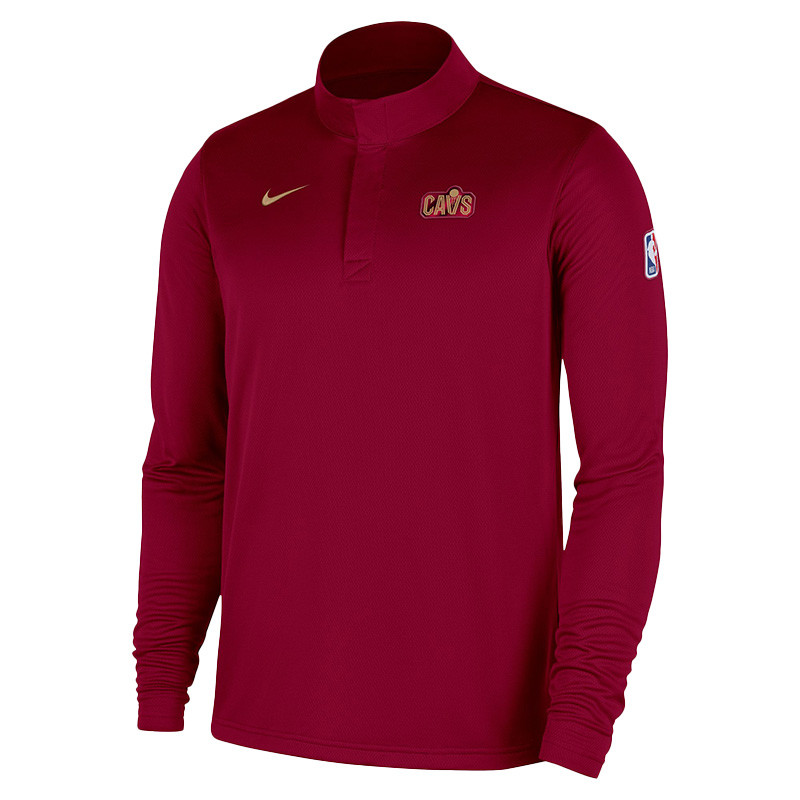 Nike Wine and Gold CAVS Quarter Zip | Center Court, the official