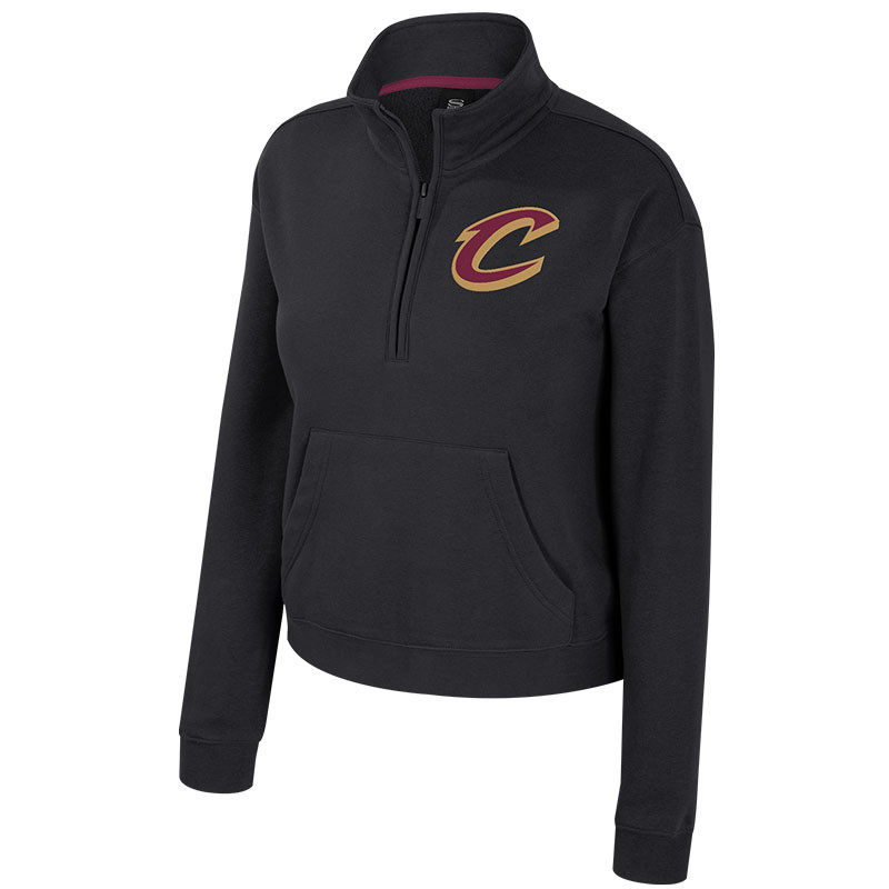 Women's Script C Half Zip Fleece | Center Court, the official Cavs