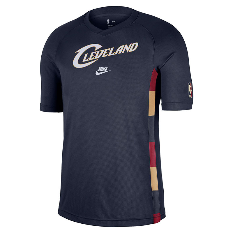 Navy Classic Dri Fit Game Tee | Center Court, the official Cavs