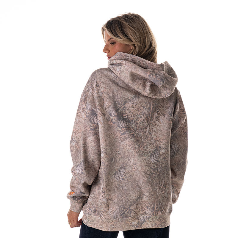 Land Collective Real Tree Camo and Orange Hoodie | Center Court