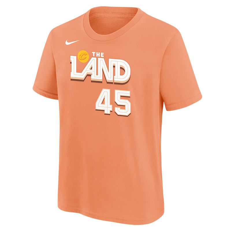Boys Orange Donovan Mitchell Player Tee | Center Court, the