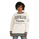 White Script Ellington Crewneck