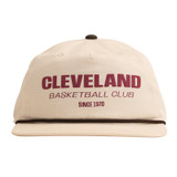 Cream Cleveland Basketball Club Snapback