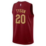 Jaylon Tyson Wine Icon Swingman Jersey