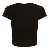 Women's Black Script C Baby Tee | Center Court, the official Cavs