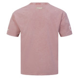 Women's Pink Enzyme Wash Tee