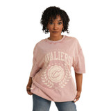 Women's Pink Enzyme Wash Tee