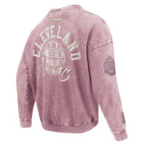 Women's Pink Enzyme Wash Crewneck
