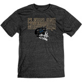 Charcoal Secondary Icon Hockey Helmet Skull Tee