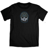 Bessie Black Secondary Icon Hockey Helmet Skull Tee