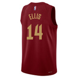 Keon Ellis Wine Icon Swingman Jersey
