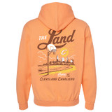 Orange The Land Script Skyline Hoodie