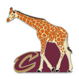 Script C Giraffe Pin