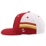 Polish Boys Red and White Striped Snapback