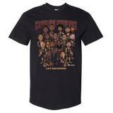 Boys Black Team Caricature Tee