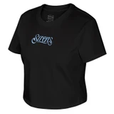 Women's Black Boxy Tee