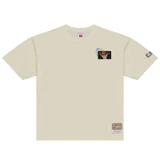 M&N Cream 90s Hoop Logo Oversized Tee